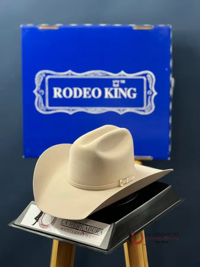 Rodeo King 1000X Silver Belly Top Hand Tejana