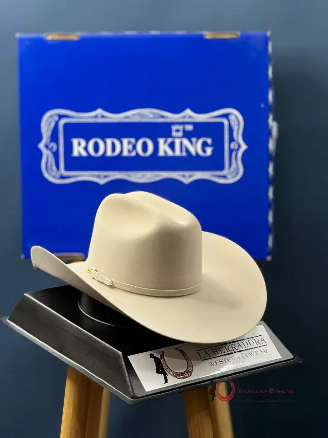 Rodeo King 1000X Silver Belly Top Hand Tejana