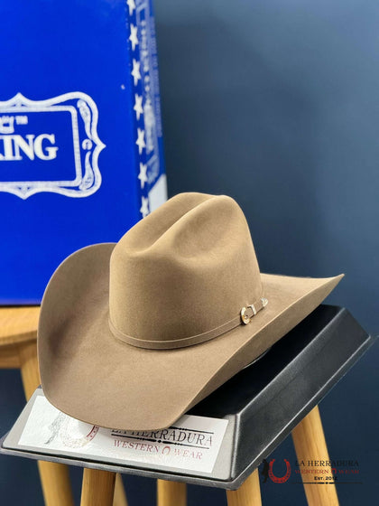 SOMBRERO DE FIELTRO DE PELTRE PARA CABALLO DE 1000X RODEO KING