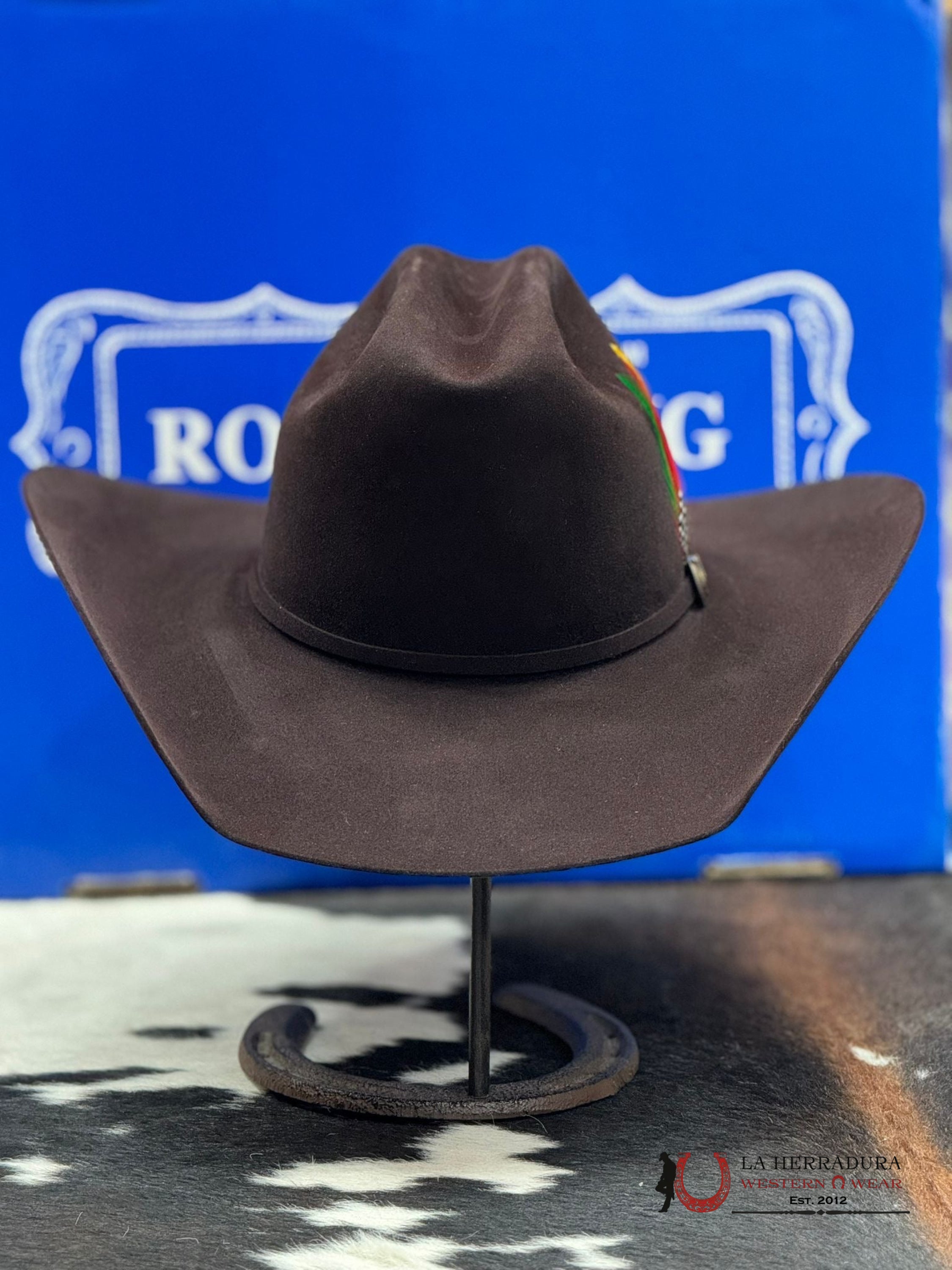 Rodeo King 100X Black Cherry Top Hand Tejana