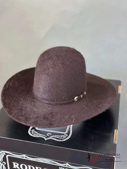 SOMBRERO COWBOY RODEO KING 10X TAN ESTILO VIENTRE MINNICK