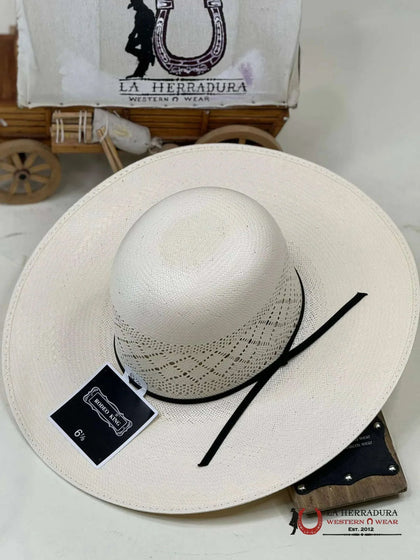 RODEO KING 12 OPEN CROWN STRAW HAT PRIME TIME 25X