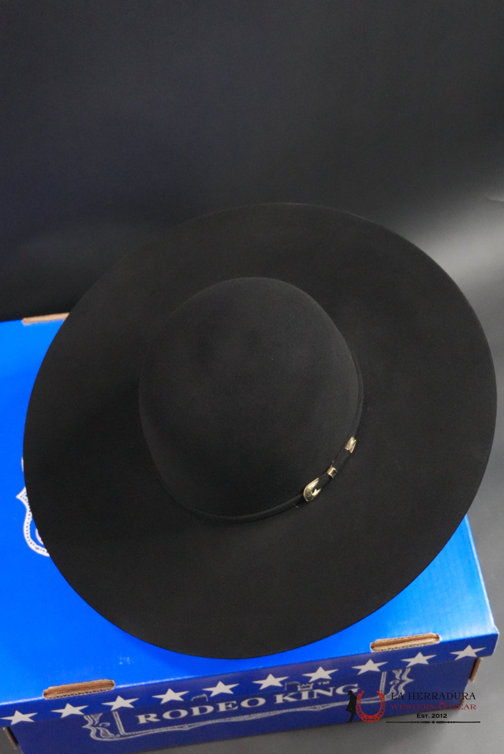Rodeo King 60x Black Open Crown TEJANA