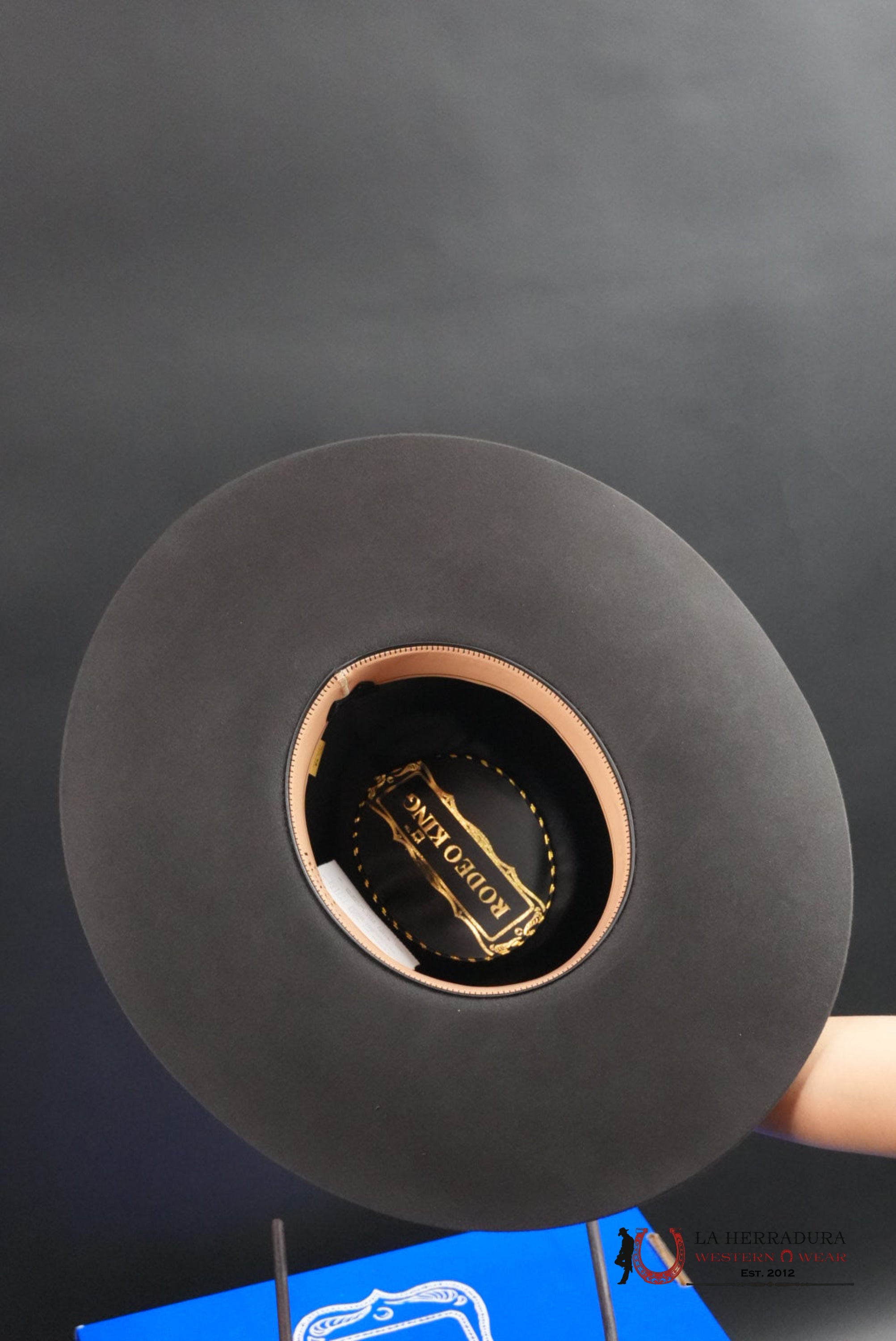 Rodeo King 60x Charcoal Open Crown TEJANA