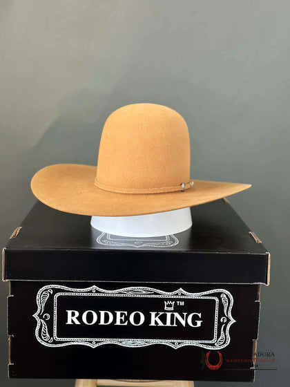 SOMBRERO COWBOY RODEO KING 10X TAN ESTILO VIENTRE MINNICK