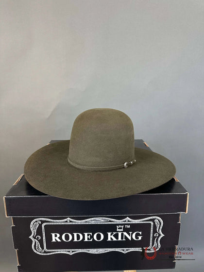 SOMBRERO COWBOY RODEO KING 10X TAN ESTILO VIENTRE MINNICK