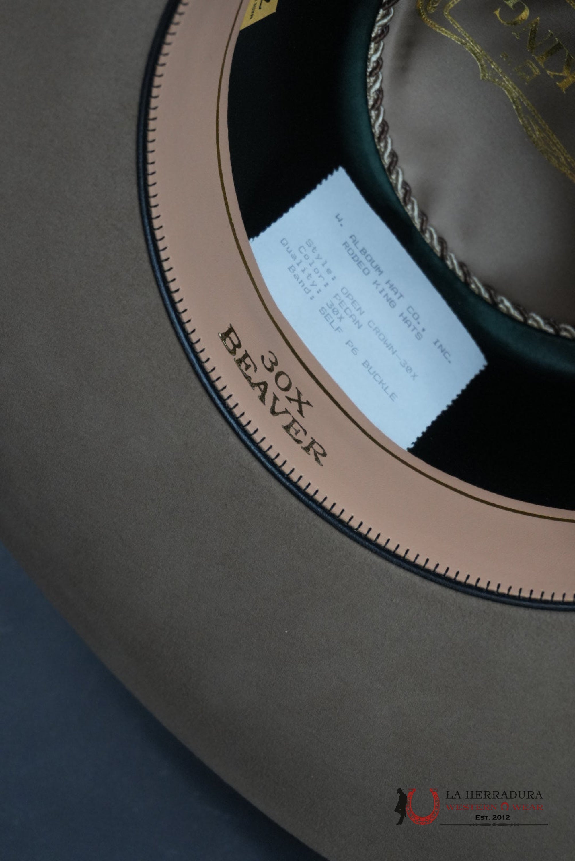 RODEO KING PECAN 30X OPEN CROWN TEJANA