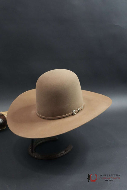 SOMBRERO RODEO KING BELLY COLOR TAN 30X CORONA ABIERTA