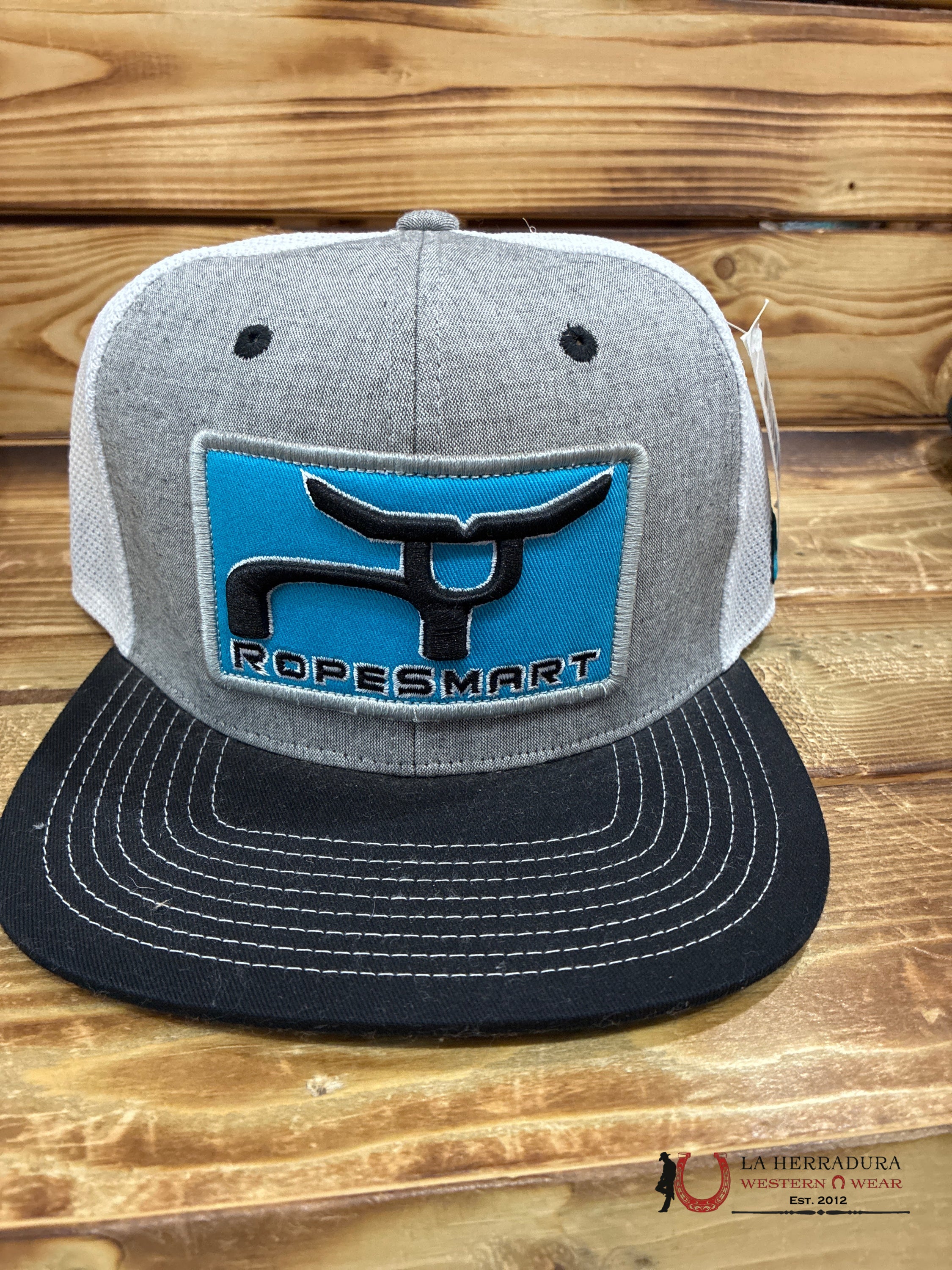 ROPESMART TEAL PATCH CAP