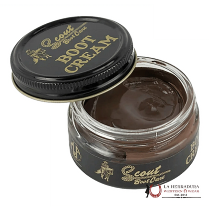 CUIDADO DE BOTAS SCOUT CREMA PARA BOTAS MARRÓN