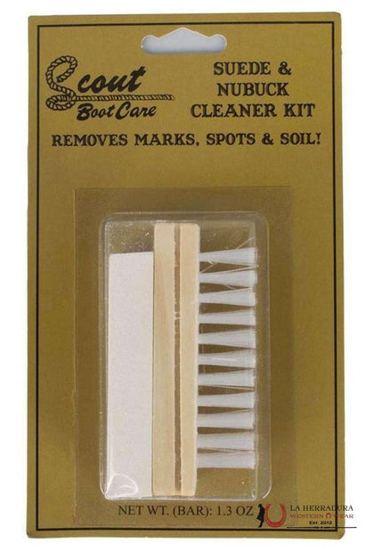 KIT DE LIMPIEZA PARA BOTAS DE ANTE Y NOBUK SCOUT