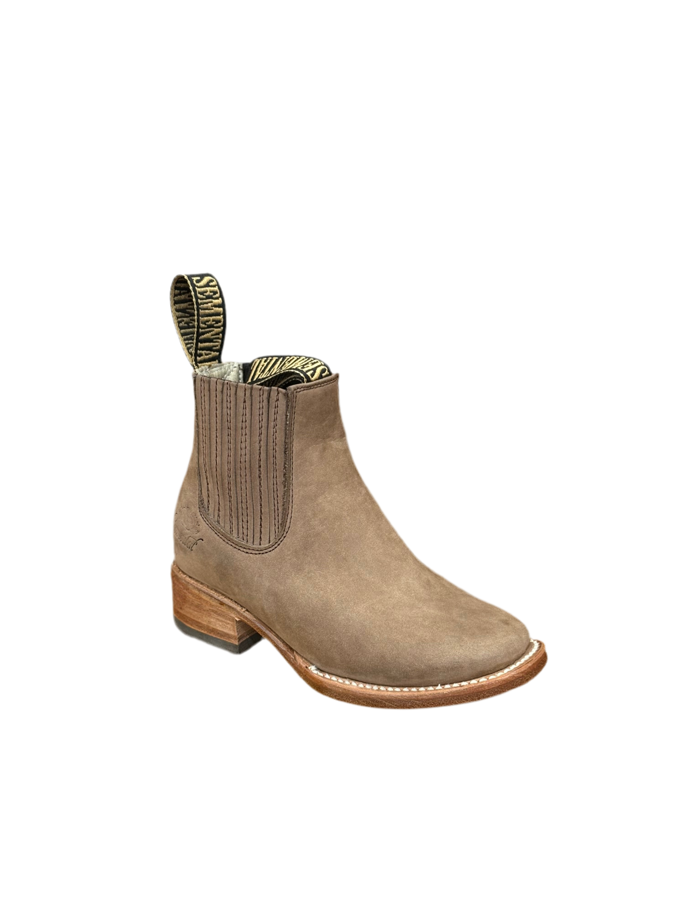 SEMENTAL KIDS BOTÍN RODEO NOBUCK NOGAL/RSBK200955 NIÑOS