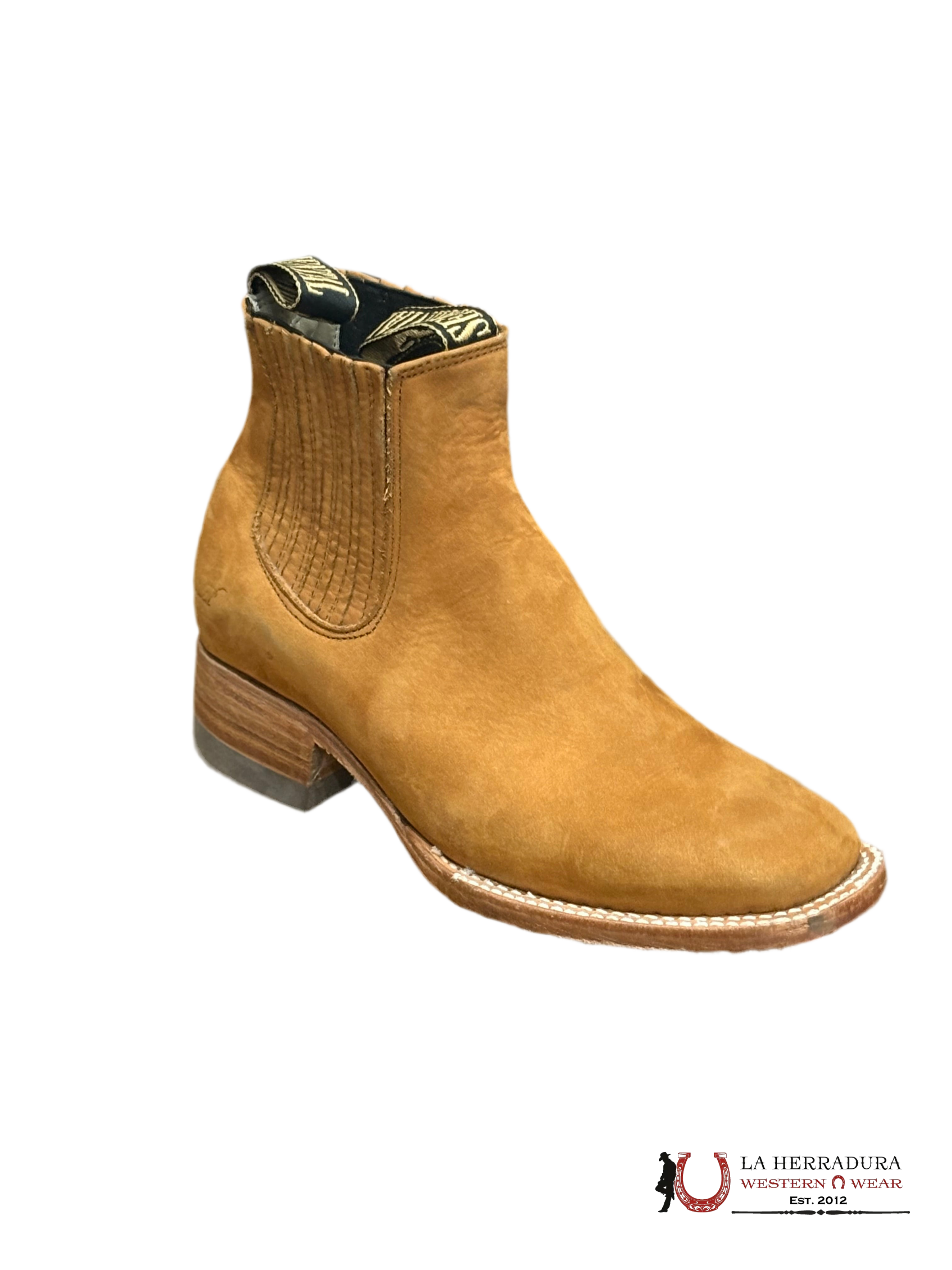 SEMENTAL YOUTH BOTÍN RODEO NOBUCK TABACO /RSBY2000956 NIÑOS