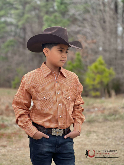 SHIRTS FOR KIDS CINCH NARANJA/BLANCAS MTW7020087