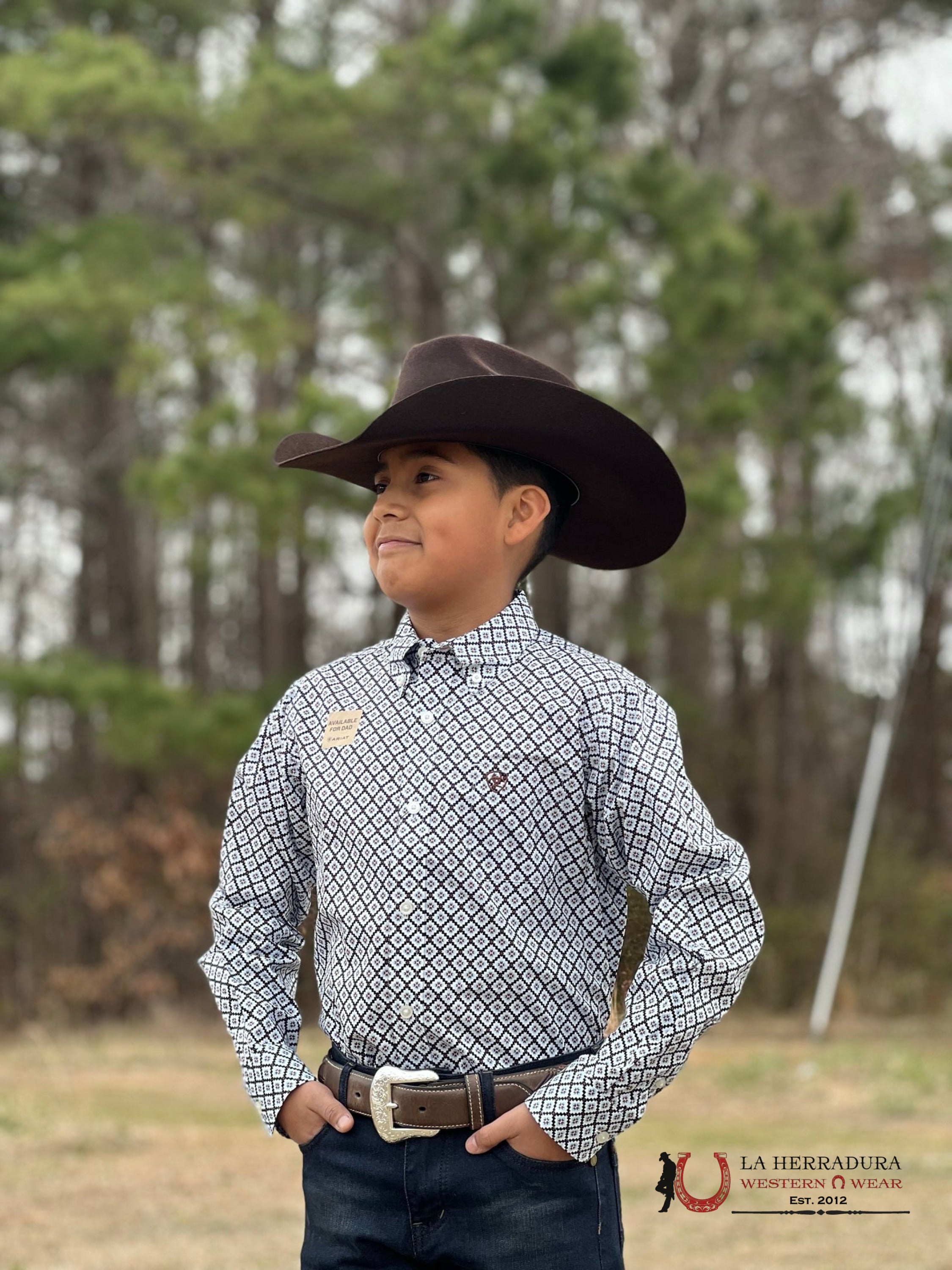 Shirts For Kisd Ariat Tranquil Aqua Blue Niños