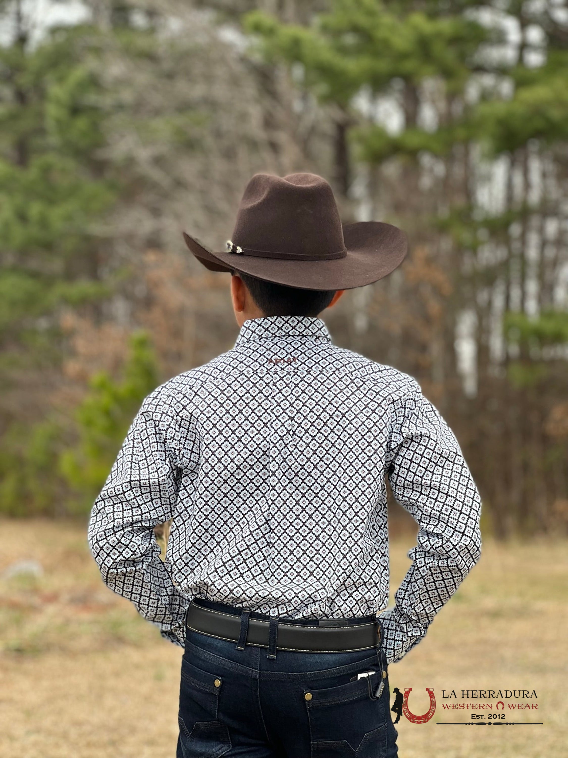 Shirts For Kisd Ariat Tranquil Aqua Blue Niños