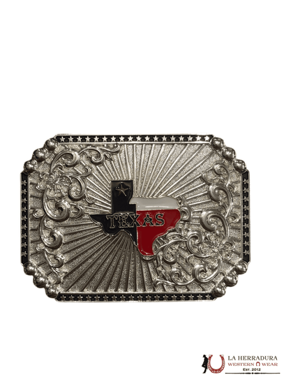 HEBILLA DE VIDES DE PLATA DEL ESTADO DE TEXAS