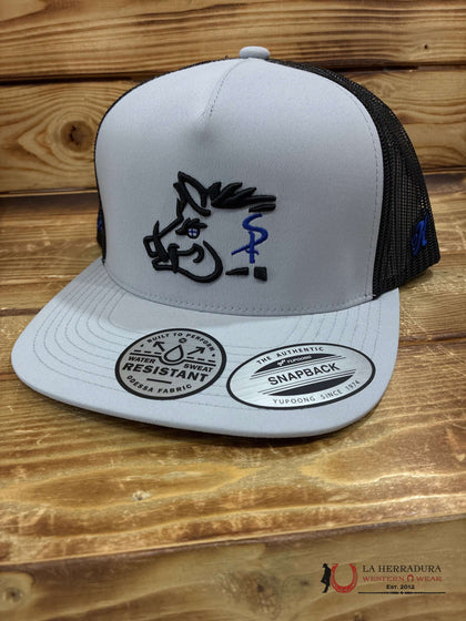 GORRA SNIPERPIG GRIS/NEGRA