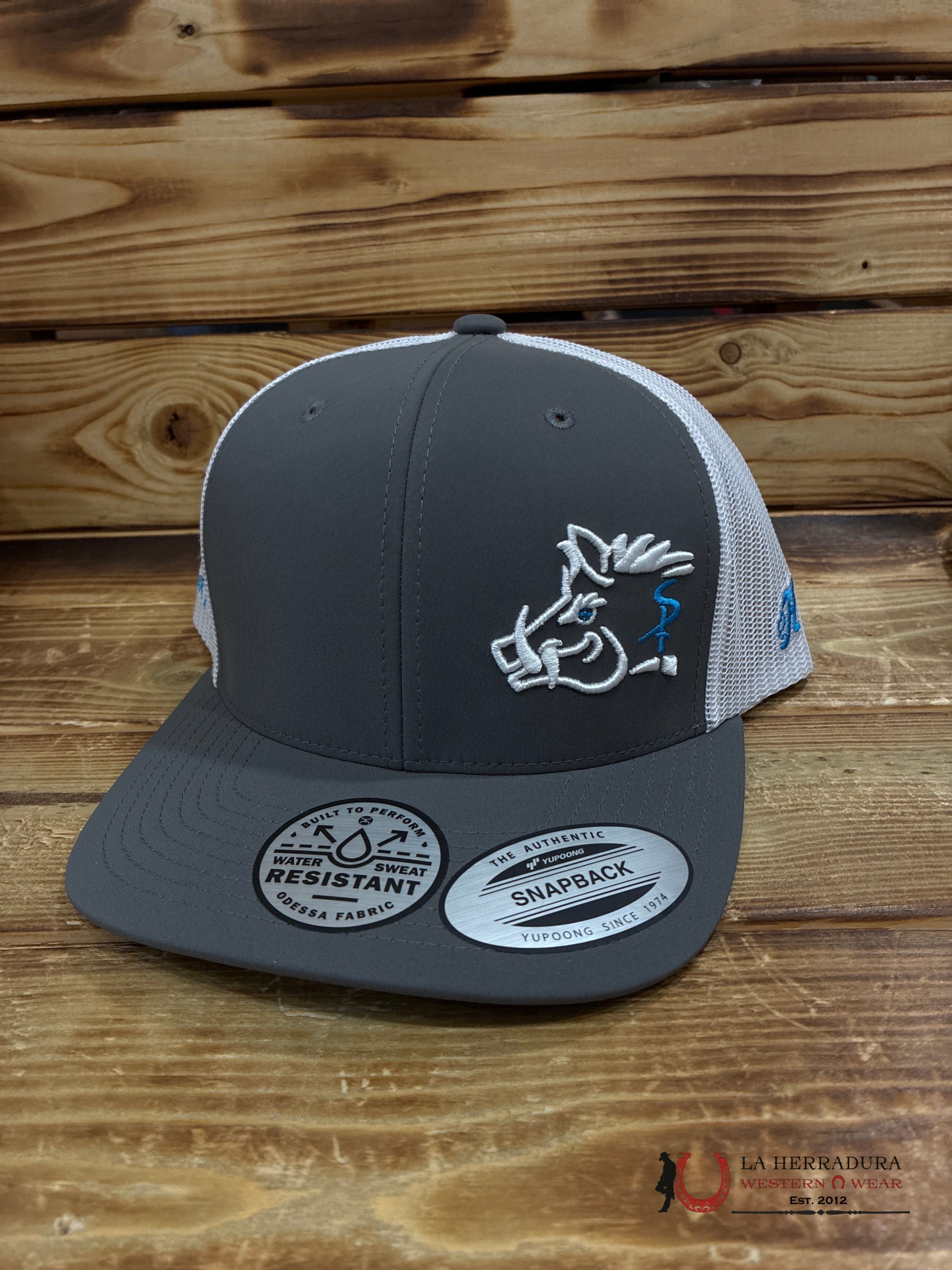 SNIPERPIG GREY/WHITE CAP CAPS MENS GORRAS HOMBRES