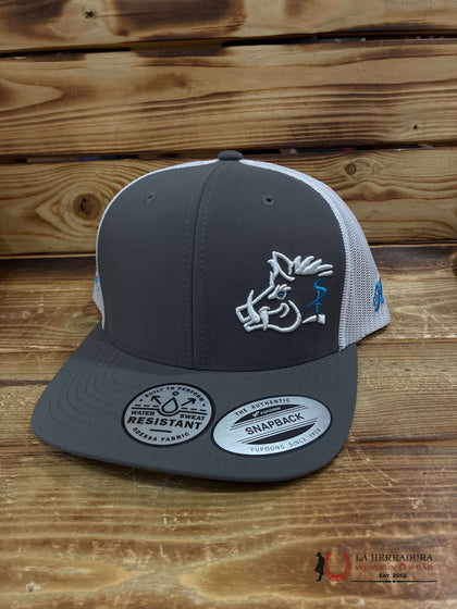 GORRA GRIS/BLANCA SNIPERPIG