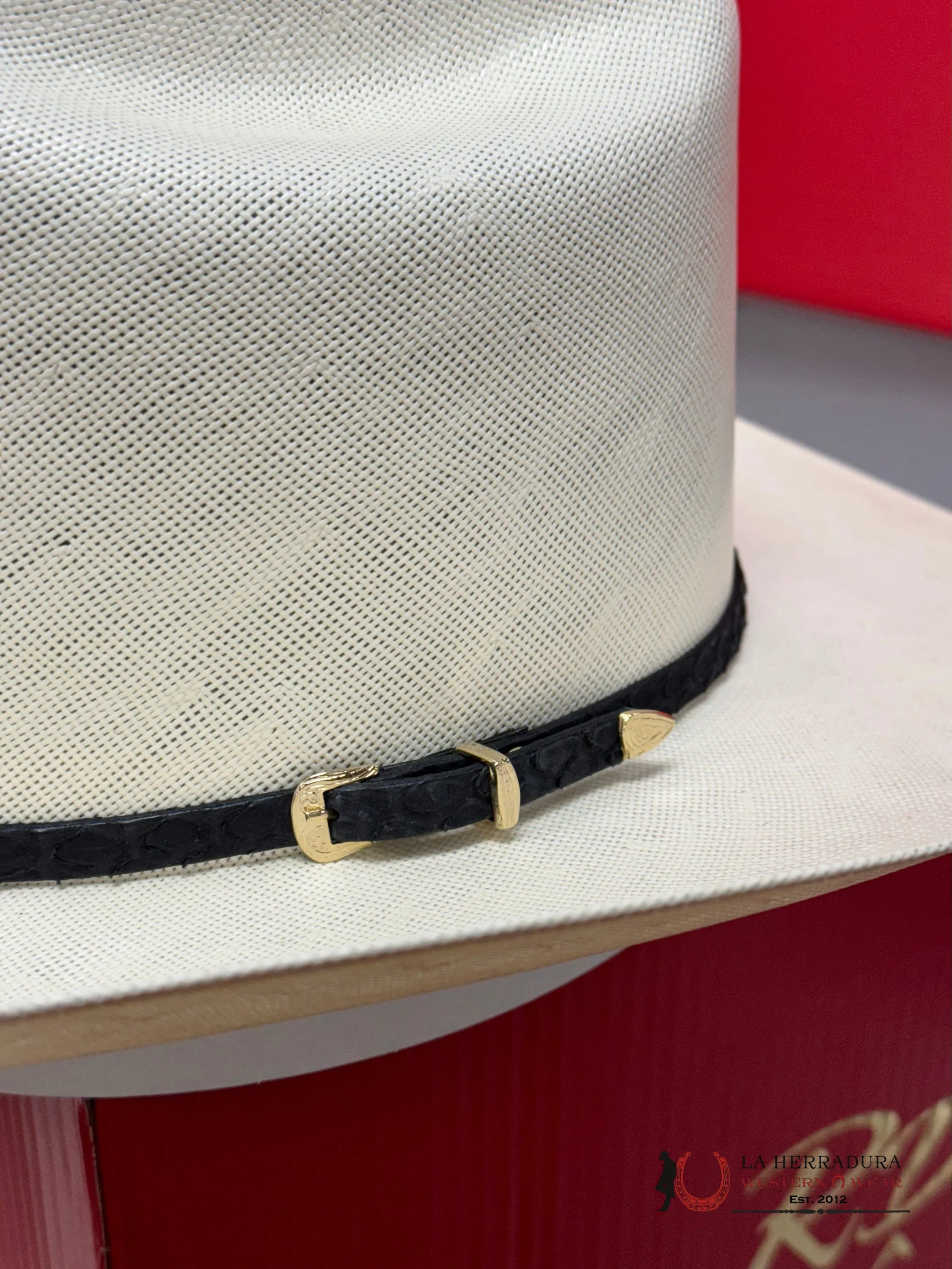 Sombrero Rdr Premium 1000X Copa Alta Natural 3 1/2 Tejana