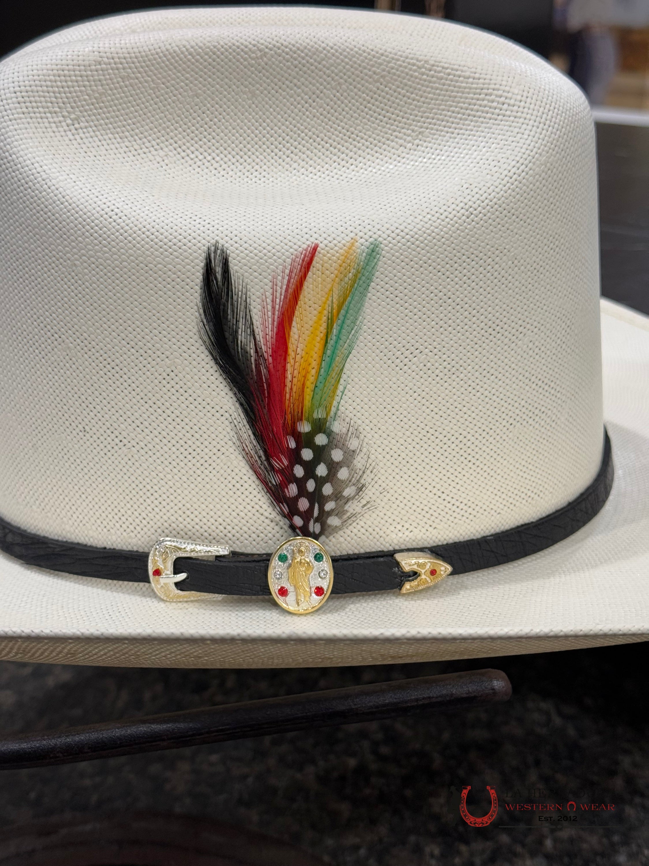 Sombrero San Judasrdr 100X Premium Copa Alta Natural 3 1/2 Sinaloa Tejana