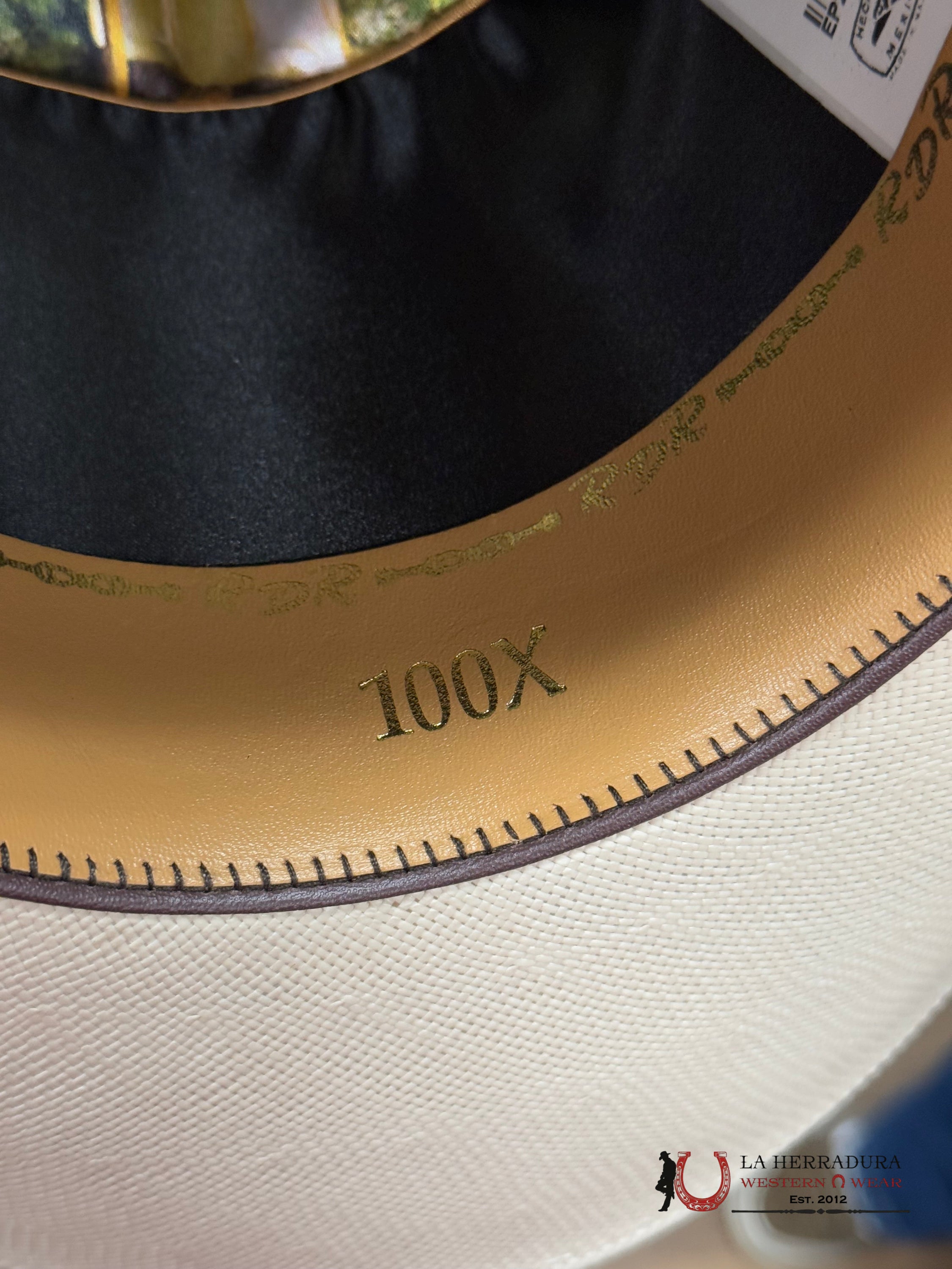 Sombrero San Judasrdr 100X Premium Copa Alta Natural 3 1/2 Sinaloa Tejana