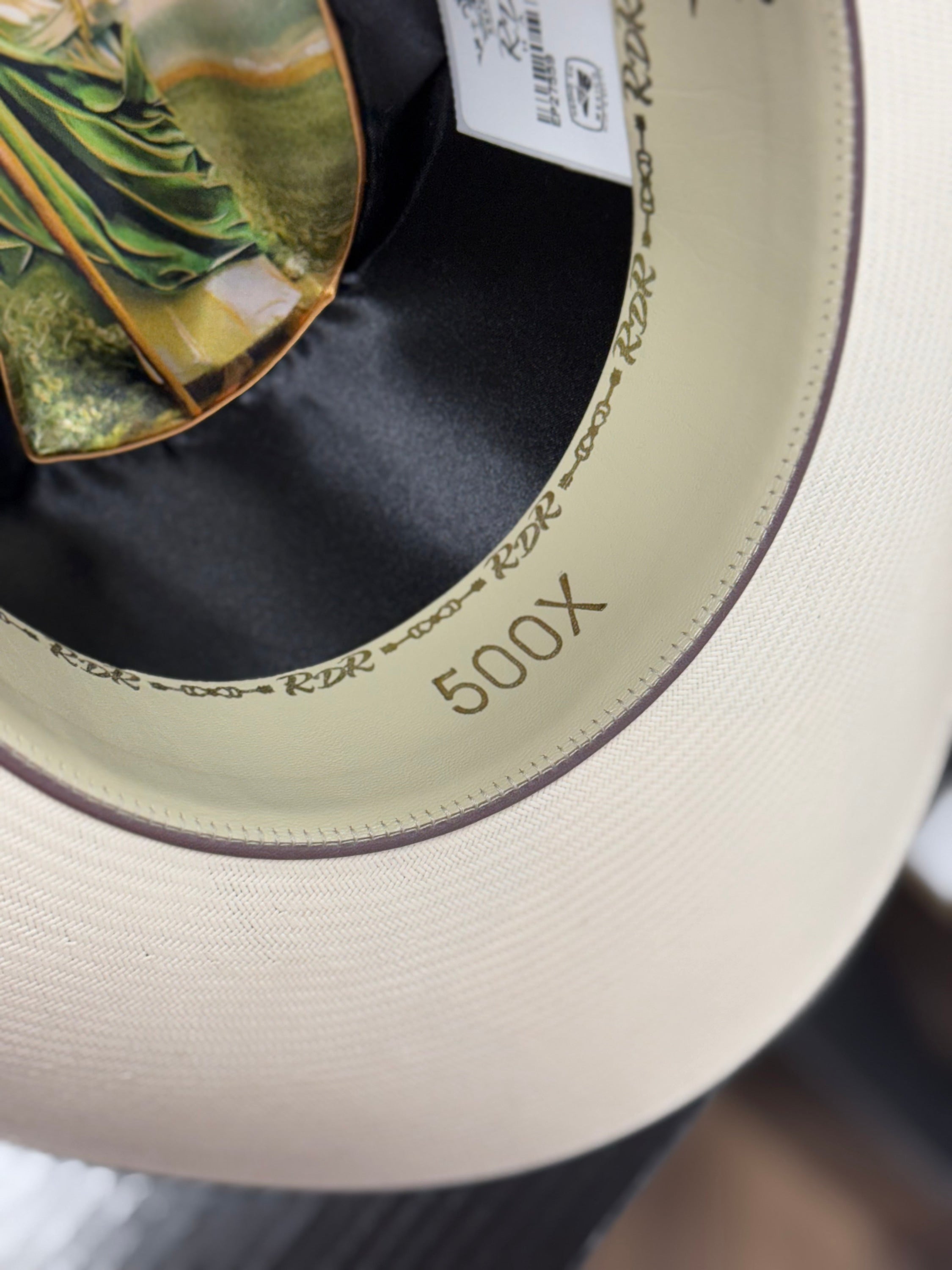 Sombrero San Judas Rdr 500X Patron Premium Copa Alta Natural 3 1/2 Sinaloa Tejana