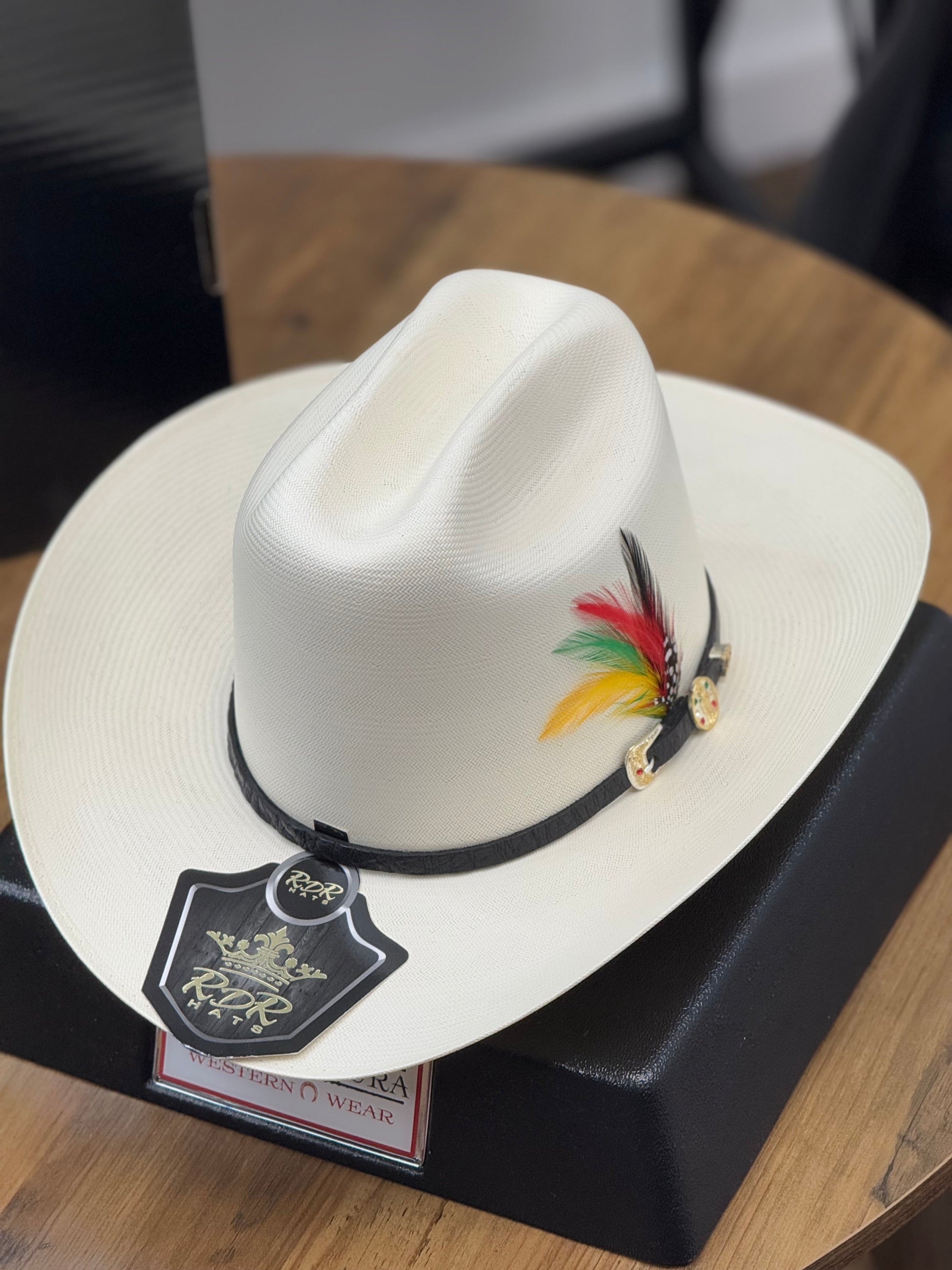 Sombrero San Judas Rdr 500X Patron Premium Copa Alta Natural 3 1/2 Sinaloa Tejana