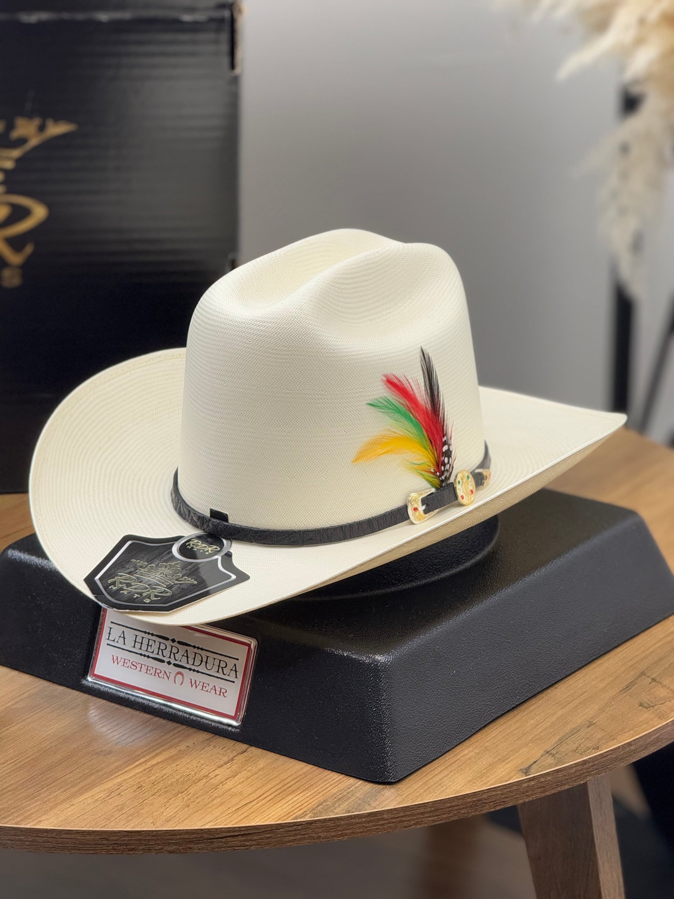 Sombrero San Judas Rdr 500X Patron Premium Copa Alta Natural 3 1/2 Sinaloa Tejana