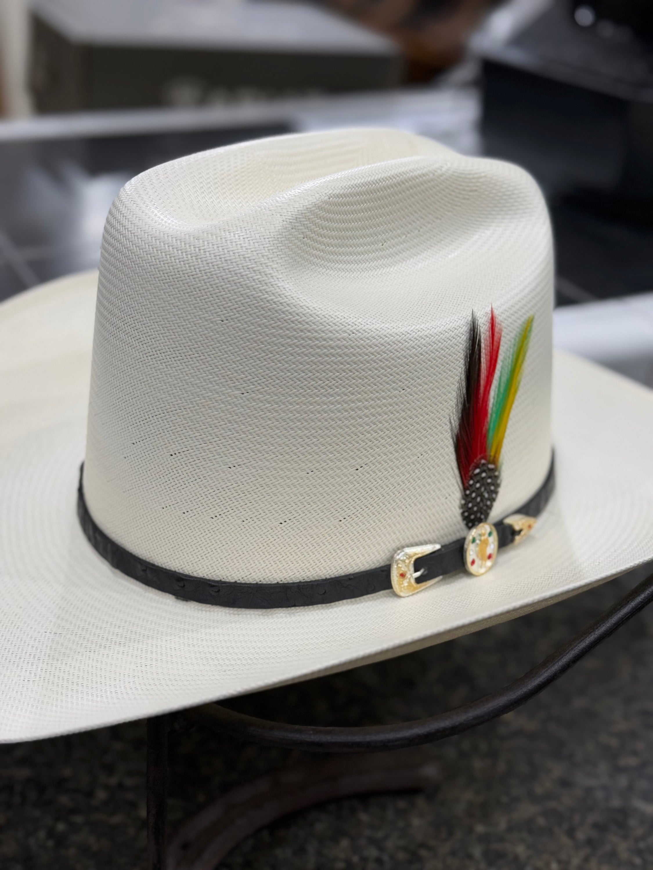 Sombrero San Judas Rdr 500X Patron Premium Copa Alta Natural 3 1/2 Sinaloa Tejana