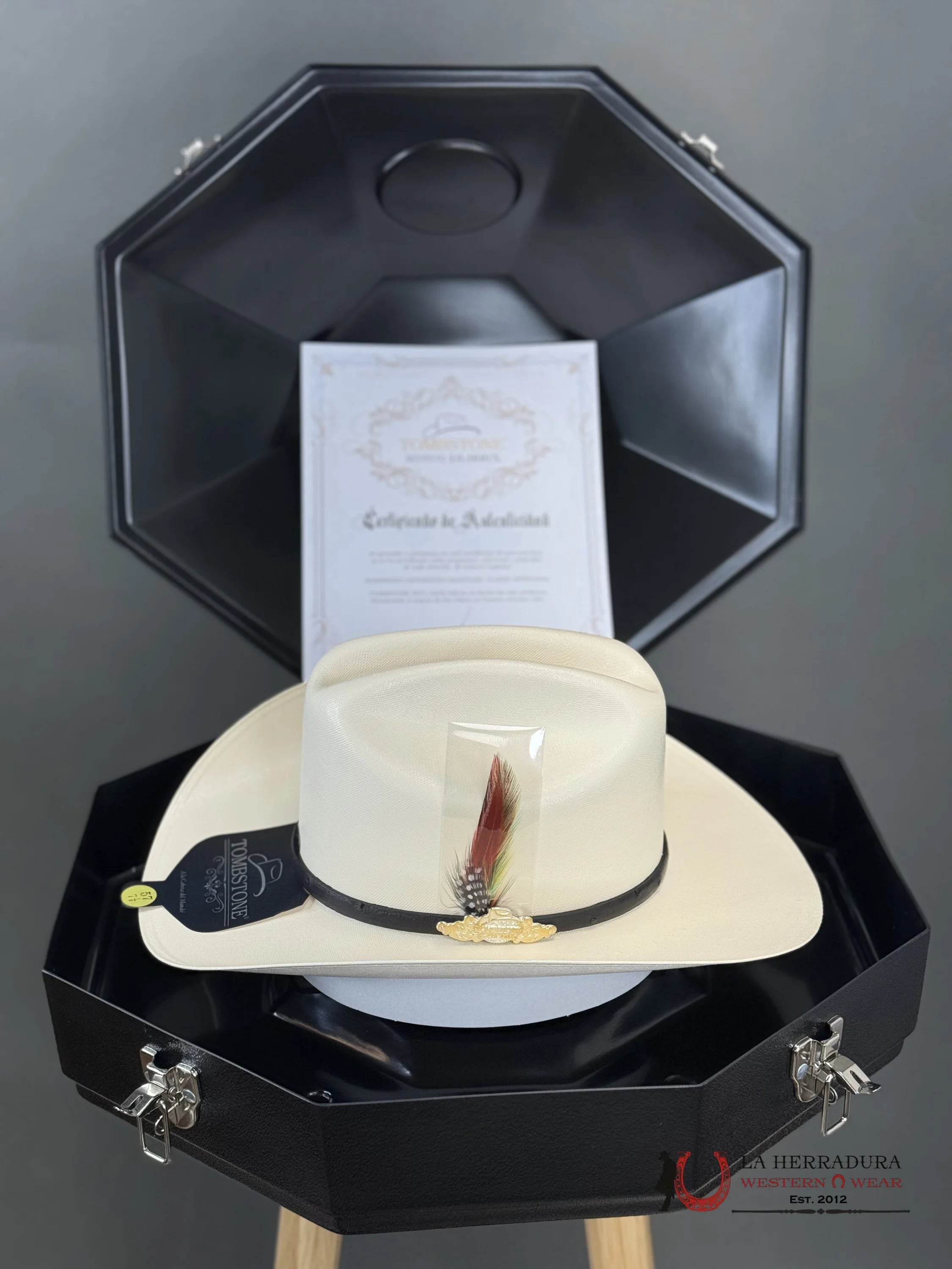 Sombrero Tombstone 10 000X Premium El Chaparral Sinaloa Tejana