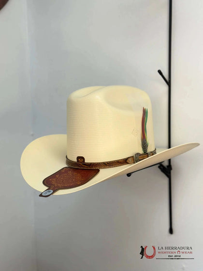 SOMBRERO TOMBSTONE 100X COPA ALTA JOHNSON NATURAL 3 1/2