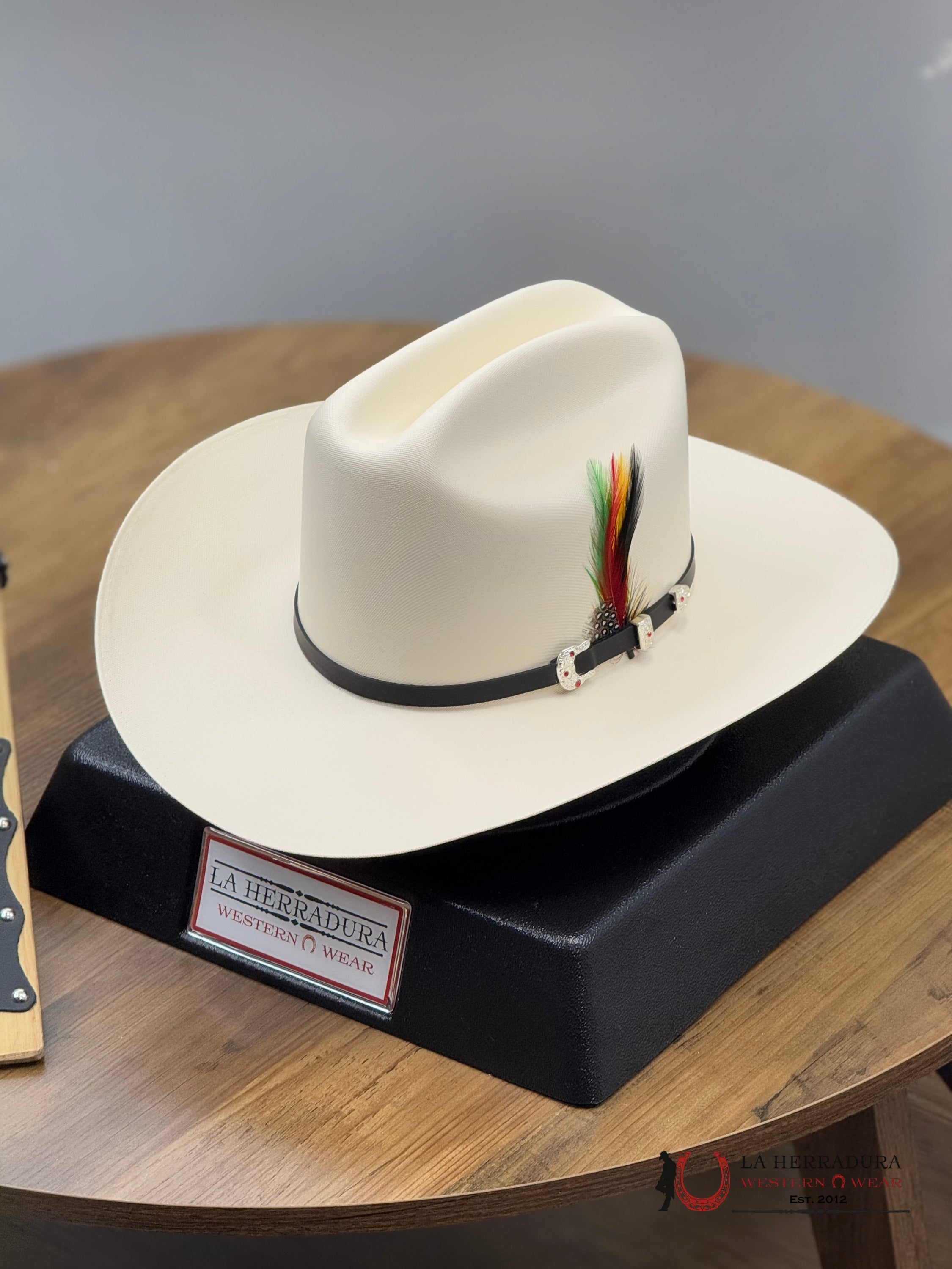 Sombrero Tombstone 5000X Copa Alta Johnson Regular Natural 3 1/2 Tejana