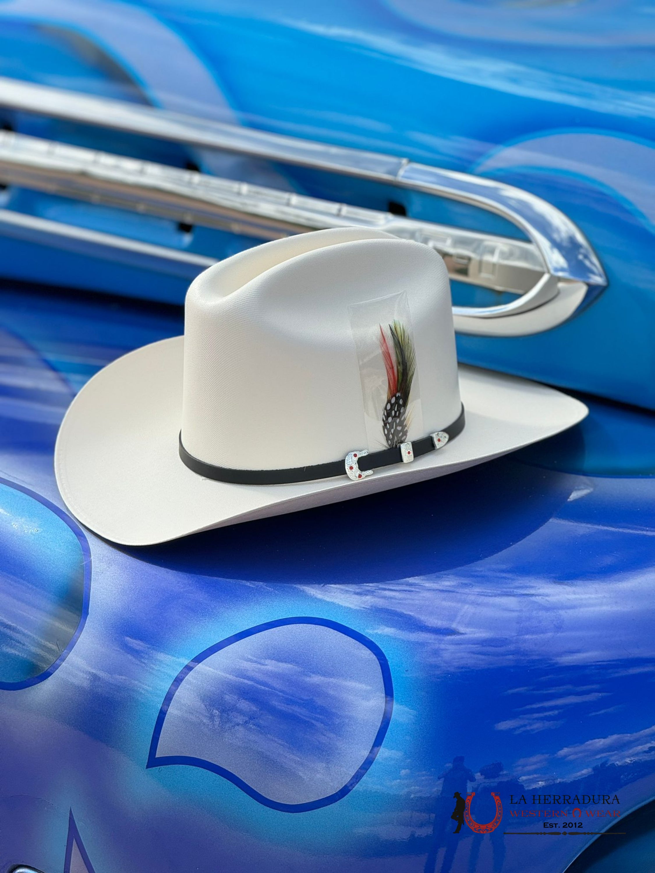 Sombrero Tombstone 5000X Copa Alta Johnson Regular Natural 3 1/2 Tejana