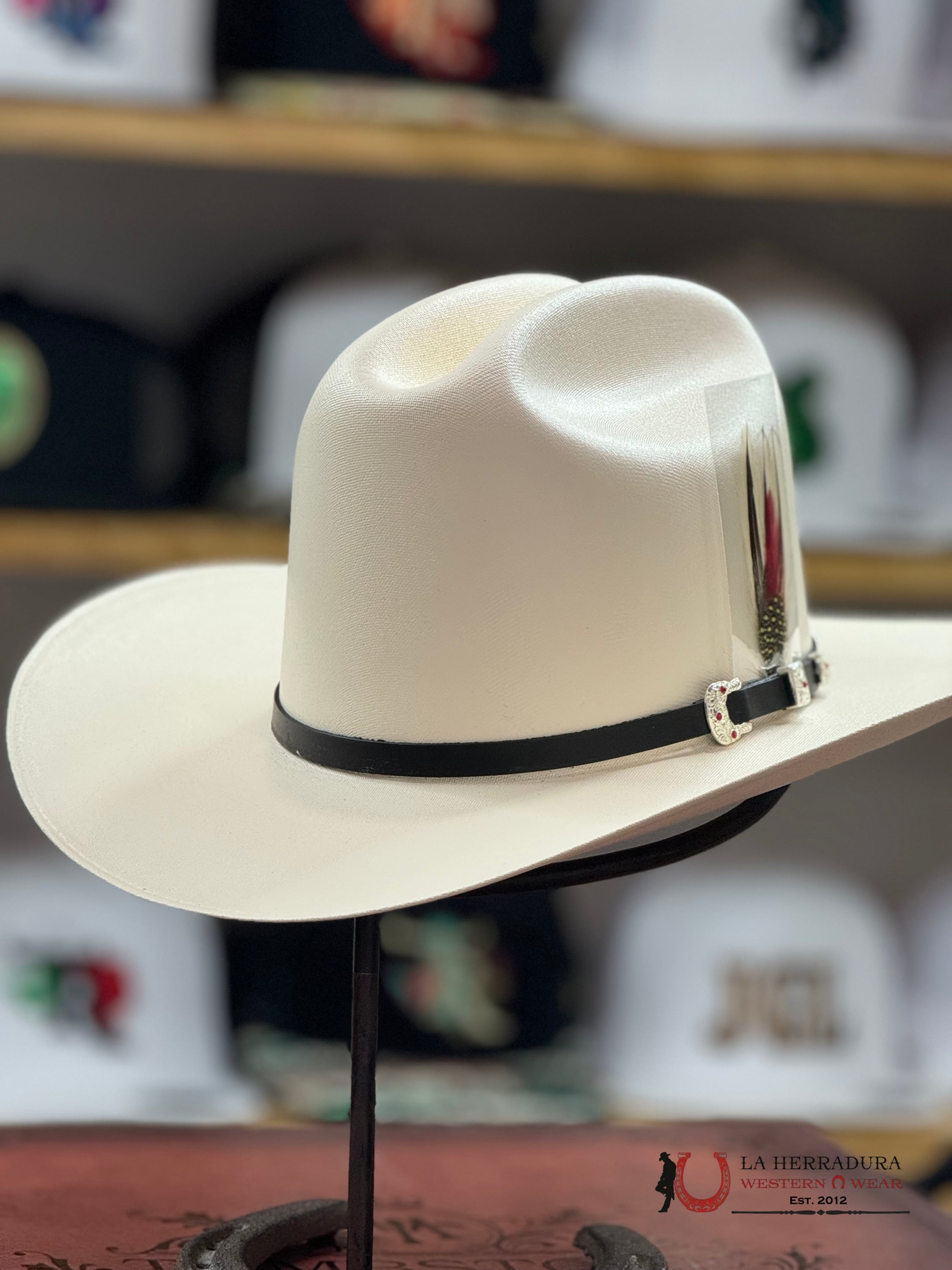 Sombrero Tombstone 5000X Copa Alta Johnson Regular Natural 3 1/2 Tejana