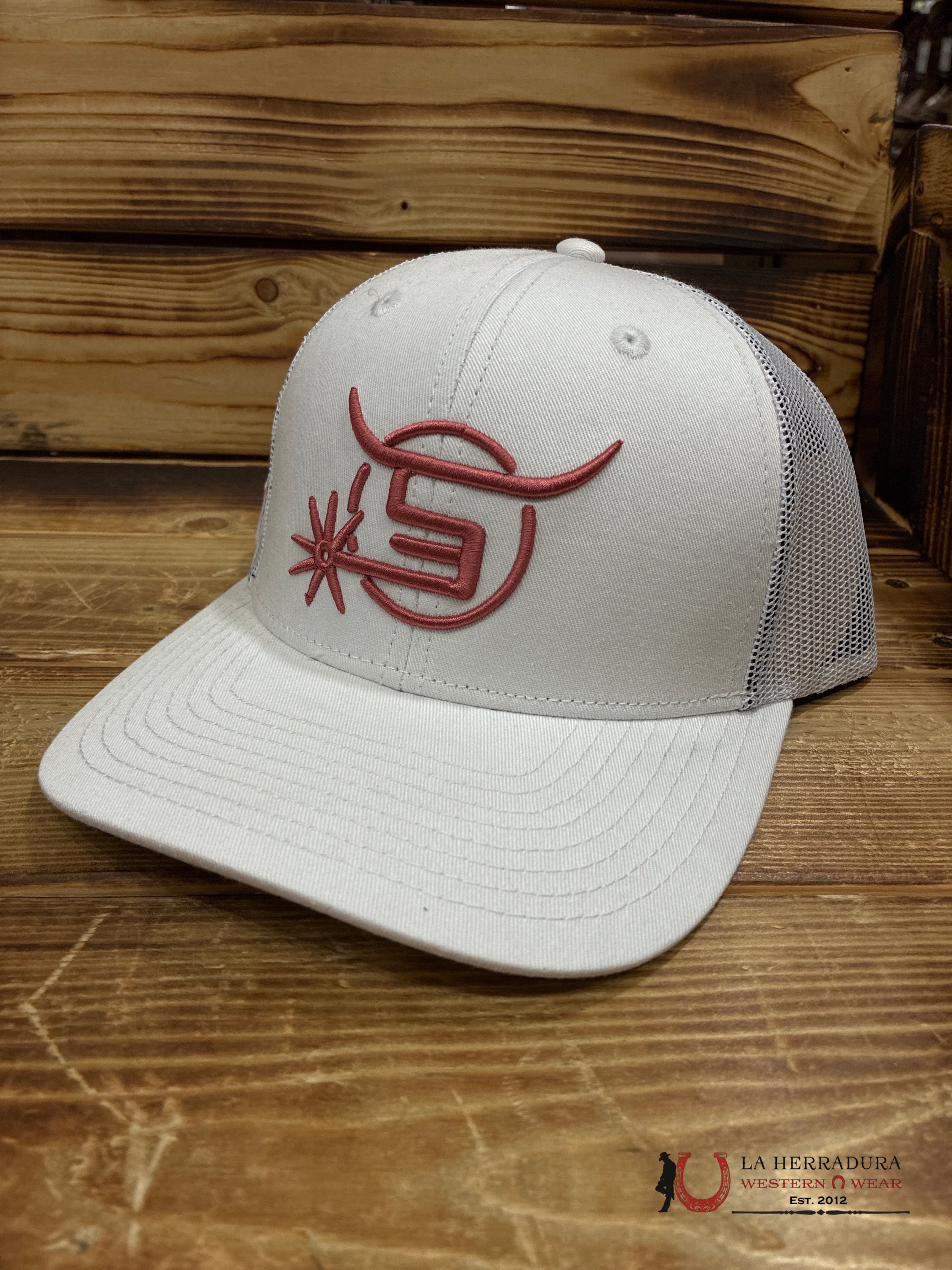 SPIN’EM RODEO CAP-ROSE CAPS MENS GORRAS HOMBRES