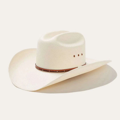 STETSON HAYWOOD 10X NATURAL STRAW HAT