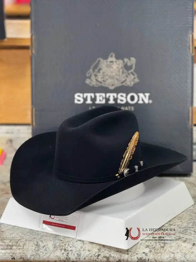 Stetson 10X Shasta Black Tejana