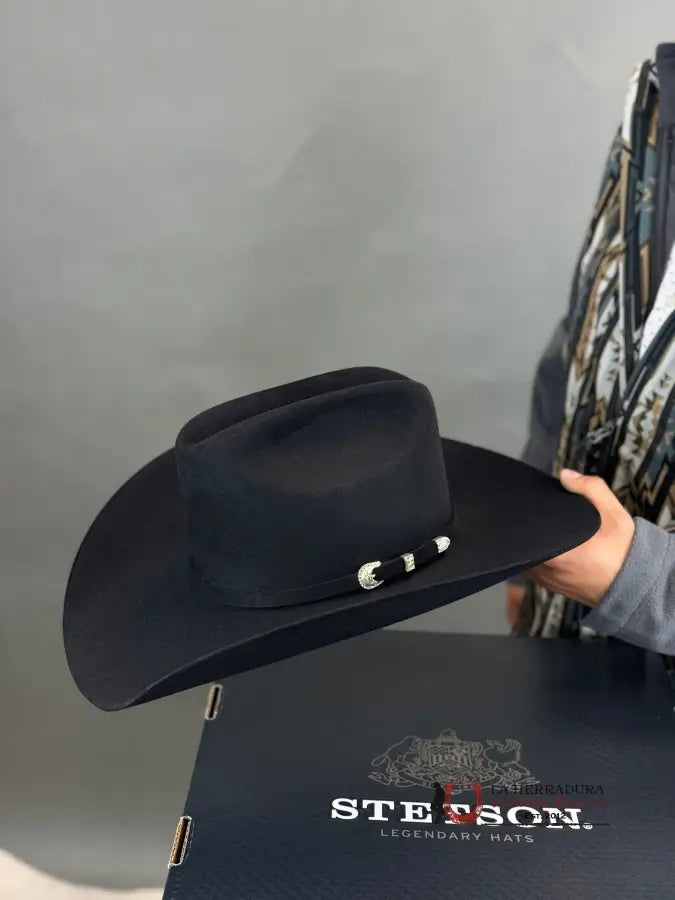 Stetson 10X Shasta Black Tejana