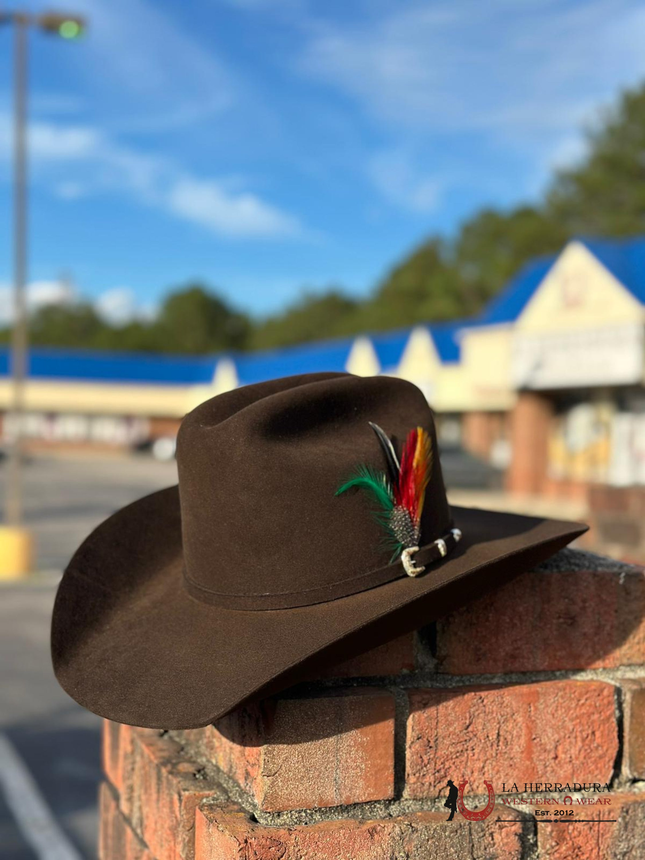 30X Stetson El Patron Momocha Chocolate Tejana