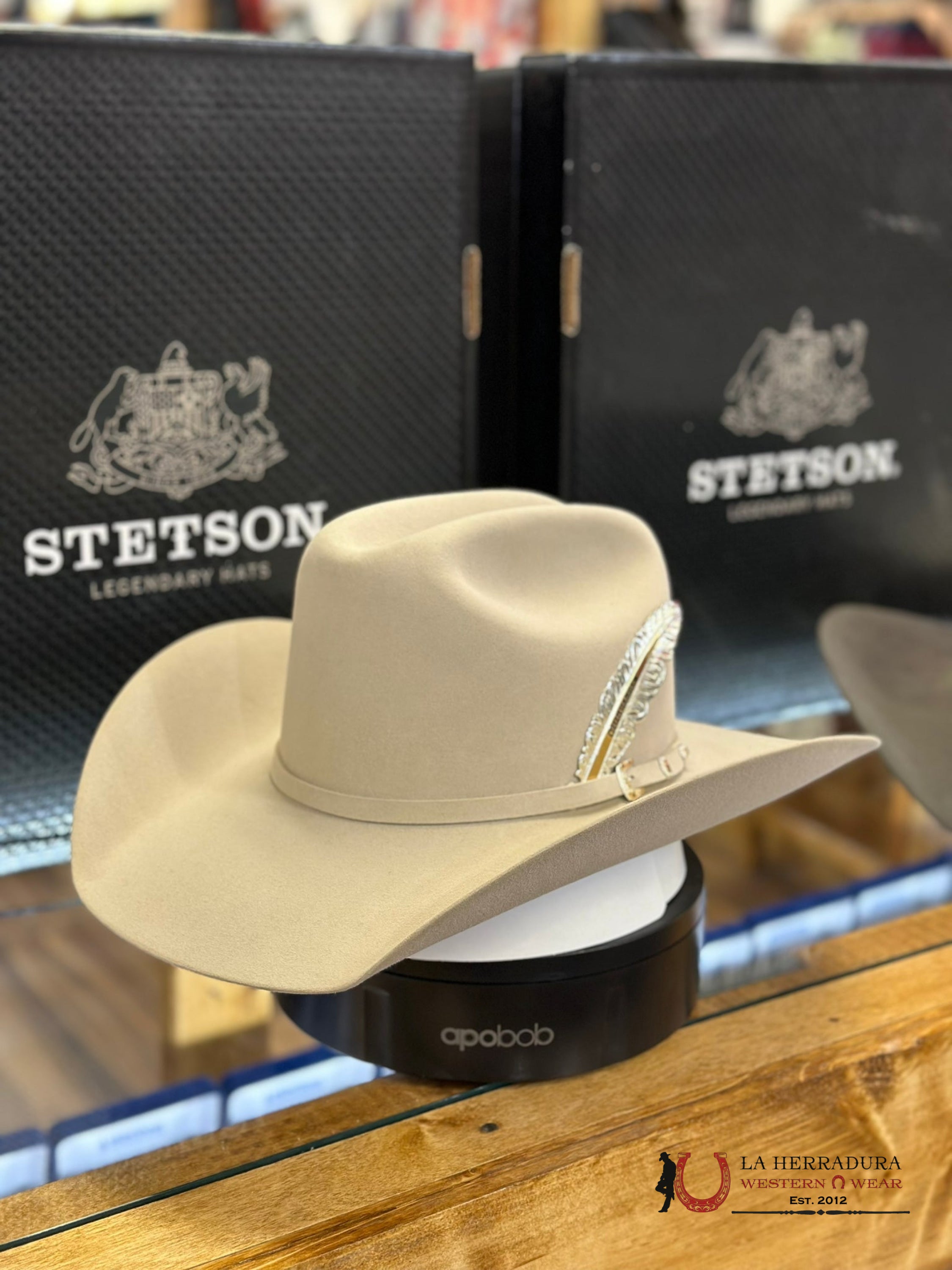 Stetson Cowboy Hat El Patron 30X Silver Belly Tejana