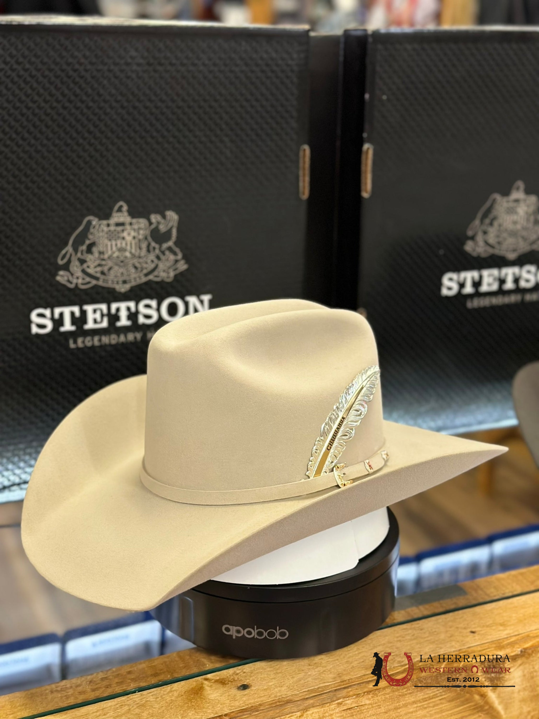 Stetson Cowboy Hat El Patron 30X Silver Belly Tejana