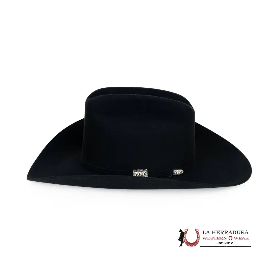 Stetson 500X Premier El Amo Felt Hat Black Tejana