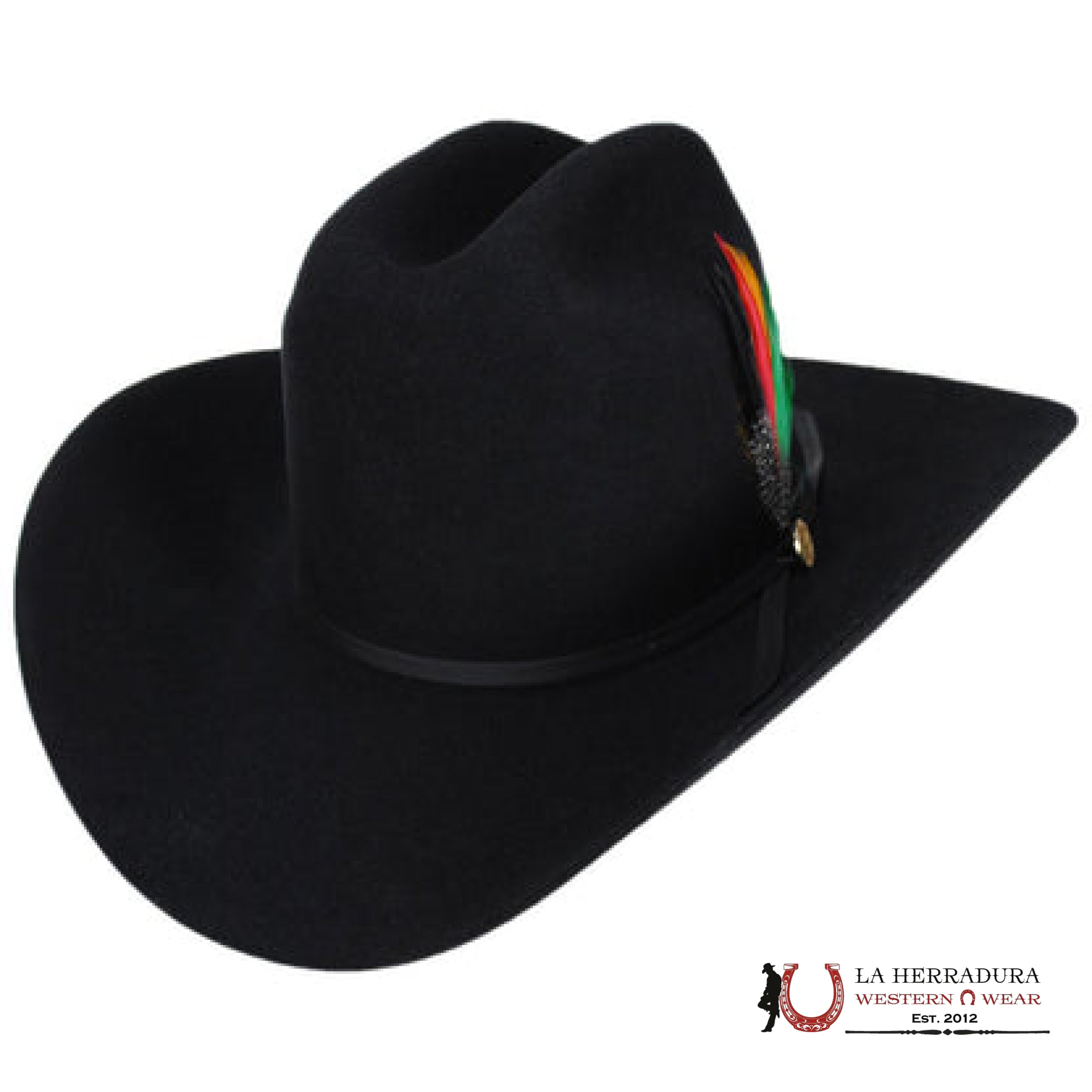 STETSON 6X BLACK COPA ALTA EDICION ESPECIAL 160 ANNIVERSARIO TEJANA