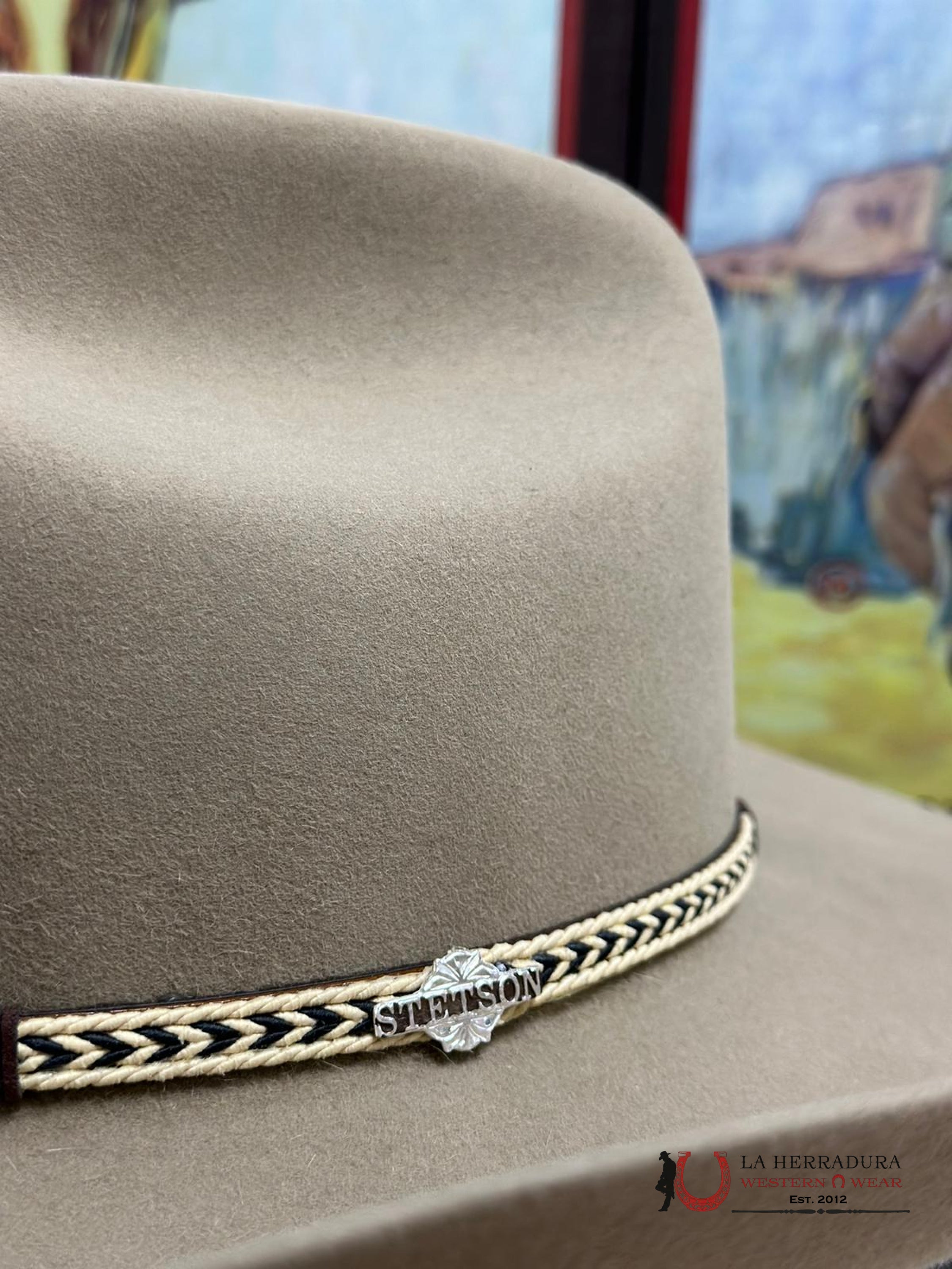 Stetson 6X Centennial 62 Fawn Tradicional Tejana