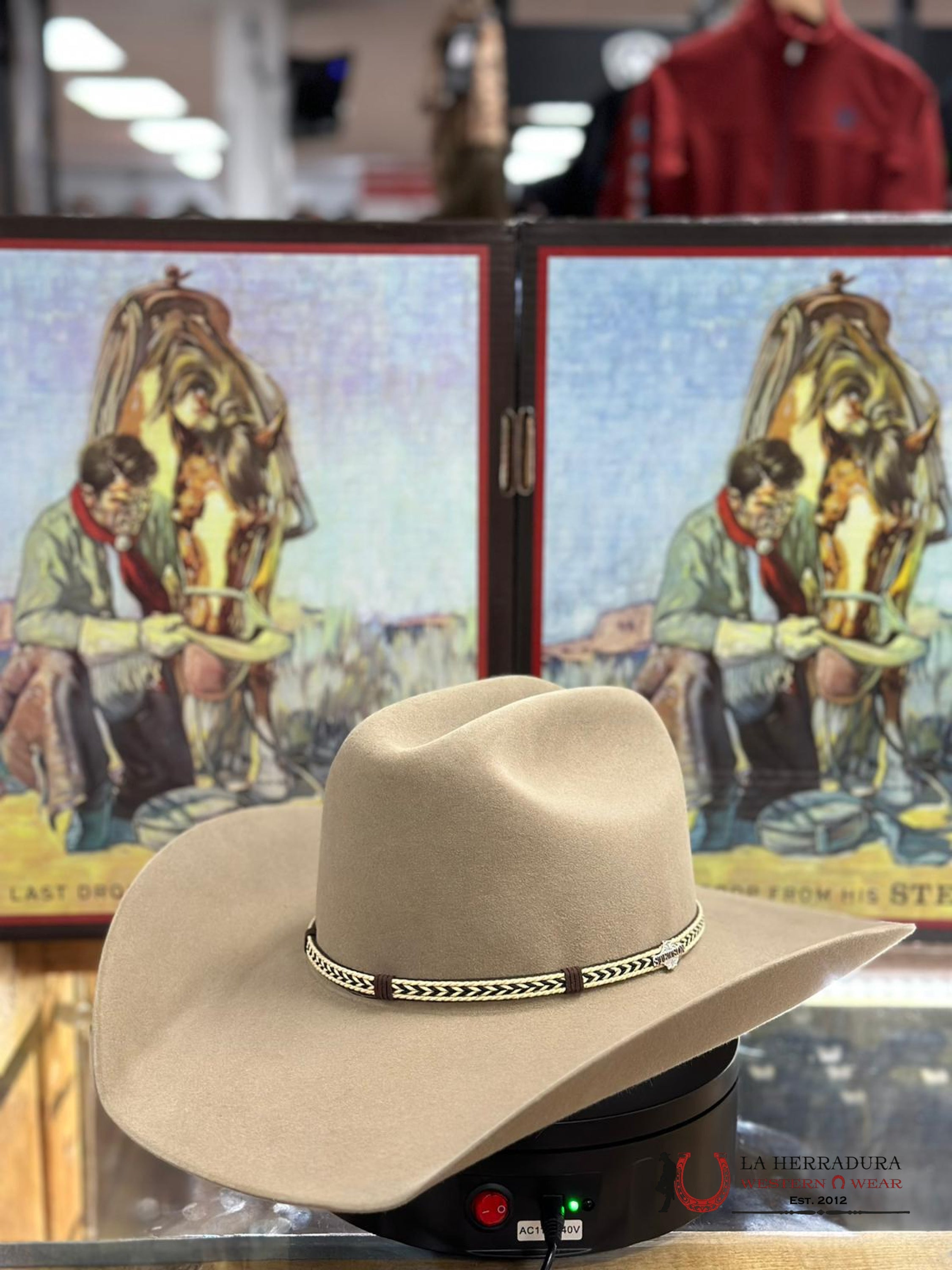 Stetson 6X Centennial 62 Fawn Tradicional Tejana
