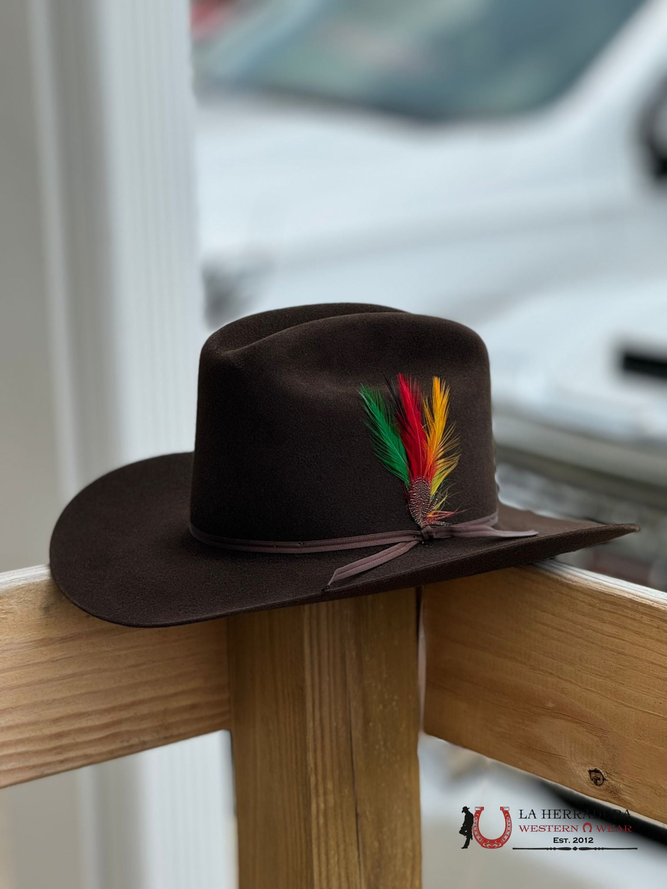 Stetson 6X Rancher Copa Alta Chocolate Tejana