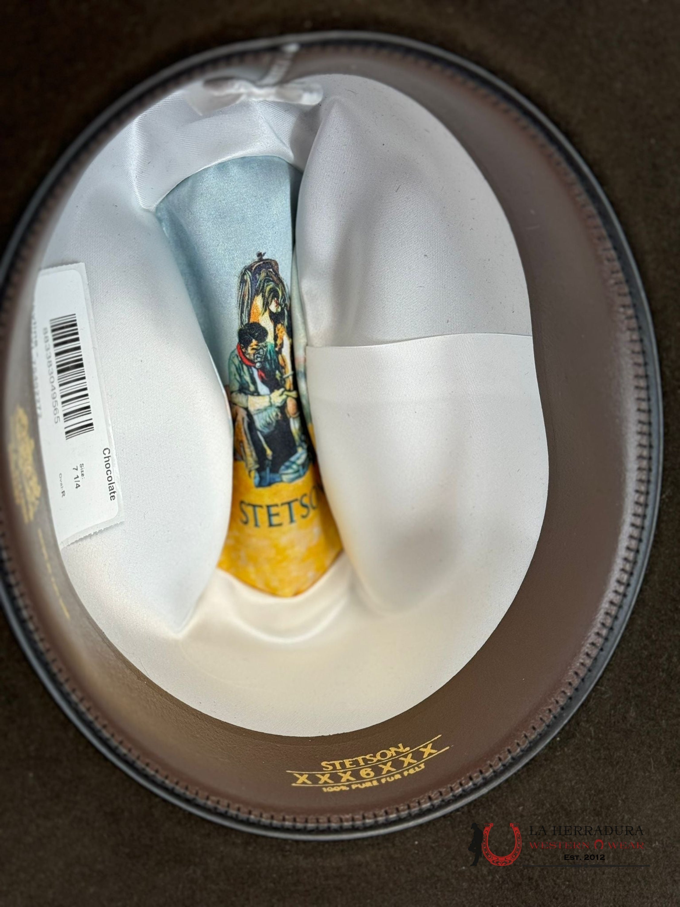 Stetson Skyline 6X Chocolate Tejana