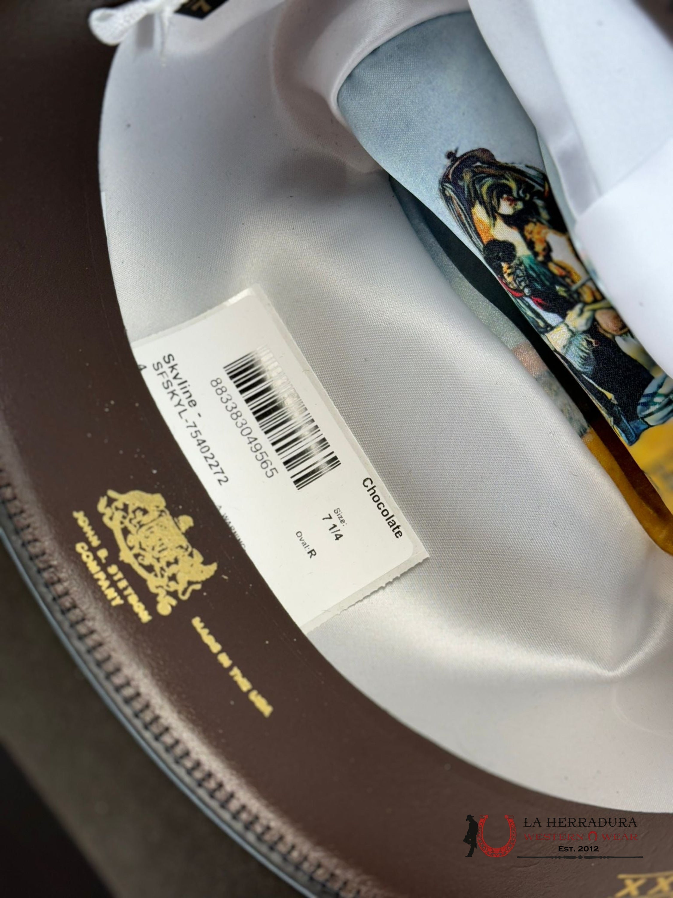 Stetson Skyline 6X Chocolate Tejana